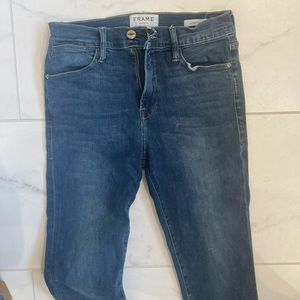 Frame denim le high skinny jeans sz 27